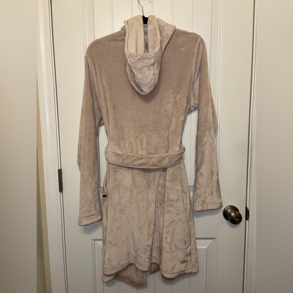 Ugg Miranda Hooded Ivory Cream Robe Size Large - Picture 7 of 9